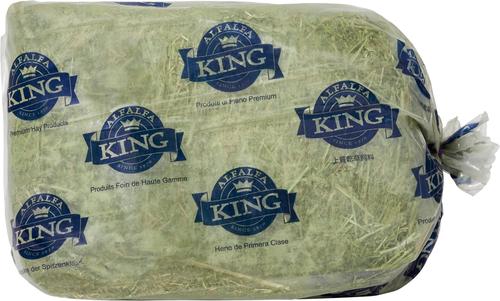 Show full view: Alfalfa King Double Compressed Alfalfa Hay Small Animal Food, 50-lb bag slide 2 of 8