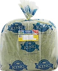 Alfalfa King Double Compressed Timothy Hay Small Animal Food, 25-lb bag