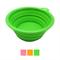 Show in main carousel: Alfie Pet Collapsible Non-Skid Silicone Travel Dog & Cat Bowl, Green, 1.5-cup slide 1 of 9