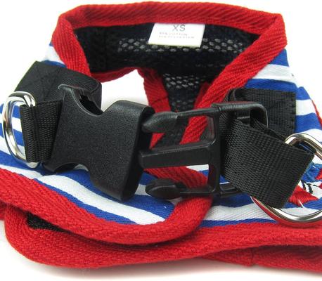 Show full view: Alfie Pet Vince Sailor Polyester Back Clip Dog Harness & Leash, Large: 19 to 20.5-in chest slide 4 of 9