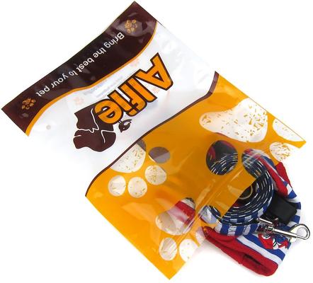 Show full view: Alfie Pet Vince Sailor Polyester Back Clip Dog Harness & Leash, Large: 19 to 20.5-in chest slide 7 of 9