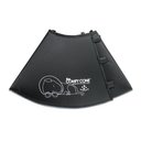 All Four Paws Comfy Cone E-Collar for Dogs & Cats, Black, Medium-Extra Long