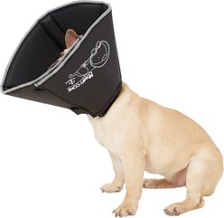 All Four Paws Comfy Cone E-Collar for Dogs & Cats, Black, Medium slide 2 of 6