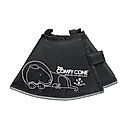All Four Paws Comfy Cone E-Collar for Dogs & Cats, Black, Small
