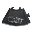 All Four Paws Comfy Cone E-Collar for Dogs & Cats, Black, X-Small