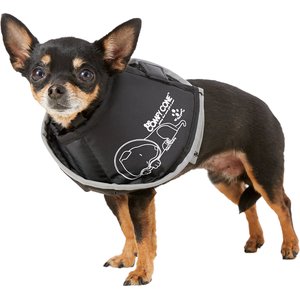 All Four Paws Comfy Cone E-Collar for Dogs & Cats, Black, X-Small