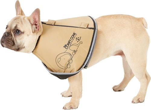 Show full view: All Four Paws Comfy Cone E-Collar for Dogs & Cats, Tan, Medium slide 4 of 9
