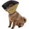 Show in main carousel: All Four Paws Comfy Cone E-Collar for Dogs & Cats, Tan, Small-Long slide 3 of 9