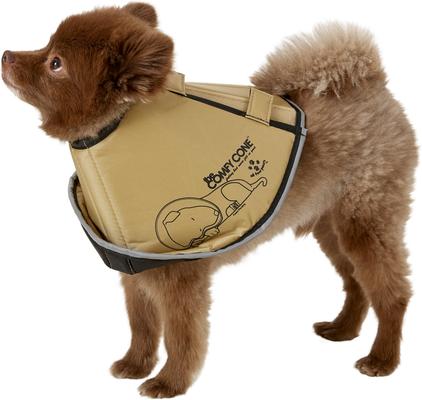 Show full view: All Four Paws Comfy Cone E-Collar for Dogs & Cats, Tan, Small-Long slide 4 of 9