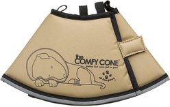 All Four Paws Comfy Cone E-Collar for Dogs & Cats, Tan, Small