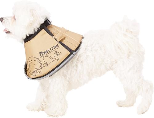 All Four Paws Comfy Cone E-Collar for Dogs & Cats, Tan