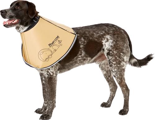 Show full view: All Four Paws Comfy Cone E-Collar for Dogs & Cats, Tan, X-Large slide 4 of 9
