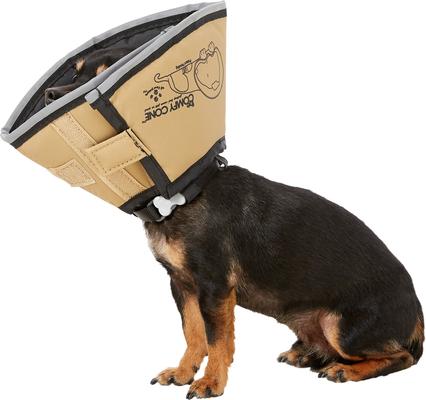 Show full view: All Four Paws Comfy Cone E-Collar for Dogs & Cats, Tan, X-Small slide 3 of 10