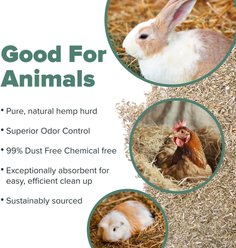 All Walks Hemp Chicken Bedding, 10-lb box slide 2 of 4