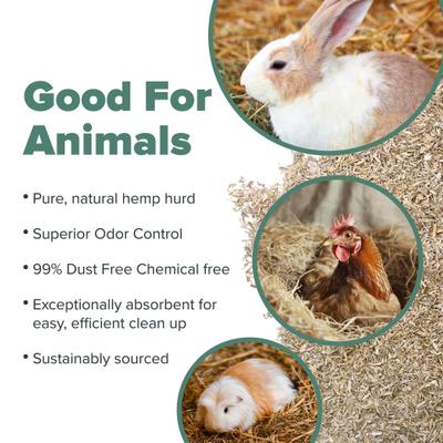 Show full view: All Walks Hemp Chicken Bedding, 10-lb box slide 3 of 5