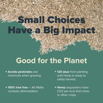 Show full view: All Walks Hemp Chicken Bedding, 10-lb box slide 4 of 5