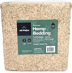 All Walks Hemp Chicken Bedding, 15-lb bag