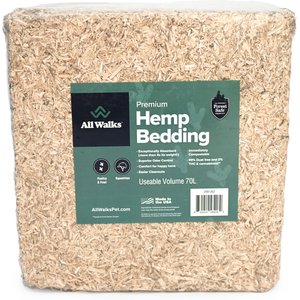 All Walks Hemp Chicken Bedding, 15-lb bag