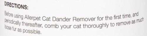 Show full view: Allerpet Cat Dander Remover, 12-fl oz bottle slide 5 of 7