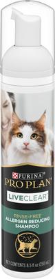 Show full view: Allerpet Dander Remover, 12-fl oz bottle + Purina Pro Plan LiveClear Rinse-Free Allergen Reducing Cat Shampoo Spray, 8.5-fl oz bottle slide 6 of 9
