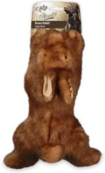 allforpaws Classic Brown Rabbit Plush Dog Toy, Brown, Large