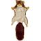 Show in main carousel: allforpaws Classic Road Kill Mouse Plush Dog Toy, Brown slide 7 of 7