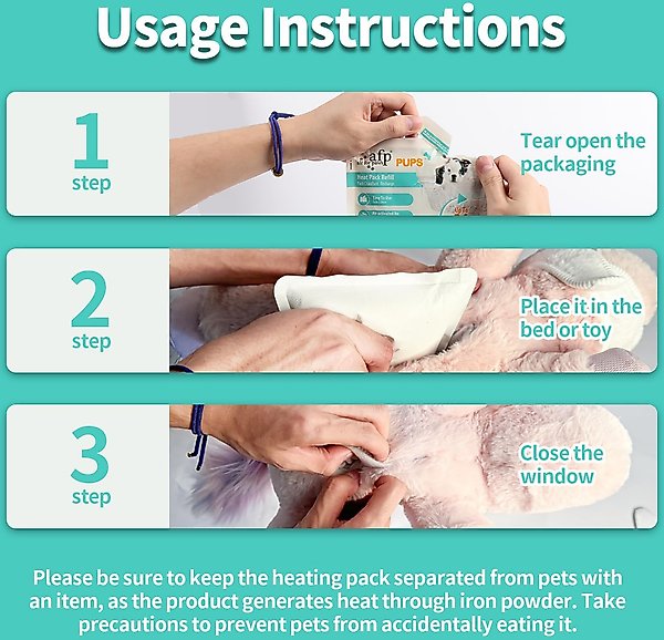 Show full view: allforpaws Dog Toy Heat Pack Refill, 12 count slide 6 of 9