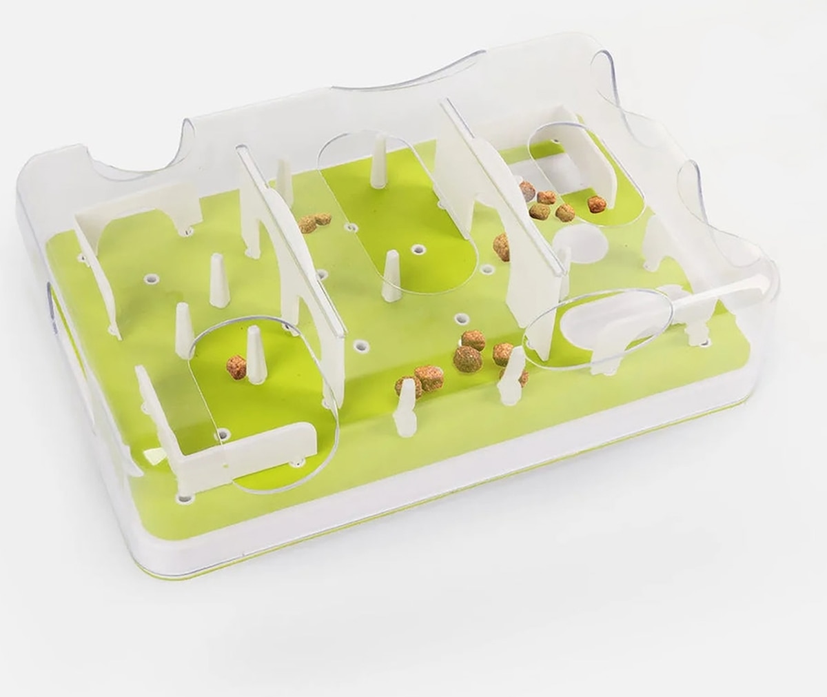 ALLFORPAWS Interactives Cat Puzzle Feeder Toy, Green - Chewy.com