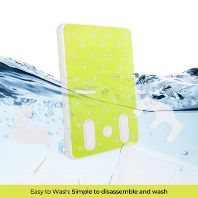 Show full view: allforpaws Interactives Cat Puzzle Feeder Toy, Green slide 5 of 11