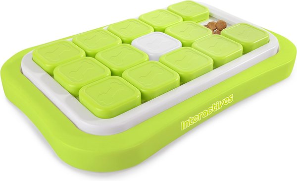 allforpaws Interactives Dog Sokudo Starter Treat Dispensing Dog Puzzle Toy, Green