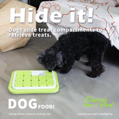 Show full view: allforpaws Interactives Dog Sokudo Starter Treat Dispensing Dog Puzzle Toy, Green slide 3 of 10