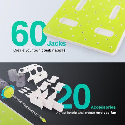 Show full view: allforpaws Interactives Treat Maze Cat Puzzle Toy, Green slide 4 of 11