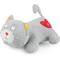 Show in main carousel: allforpaws Kitty Heartbeat 'N' Warm Plush Cat Toy, Gray slide 8 of 9