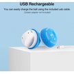 Show in main carousel: allforpaws Motion Activated Ball Dog Toy, Blue, 3.3-in slide 9 of 10