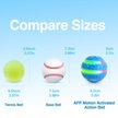 Show in main carousel: allforpaws Motion Activated Ball Dog Toy, Blue, 3.3-in slide 5 of 10