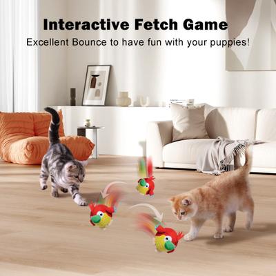 Show full view: allforpaws Mouth Massager Parrot Plush Dog Toy slide 3 of 8