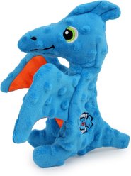 allforpaws My T-Rex Peter The Mini Pterodactyl Plush Squeaky Dog Toy, Blue, Small slide 2 of 9