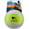 Show in main carousel: allforpaws Outdoor Durafoam Basketball Dog Toy, Green slide 1 of 7
