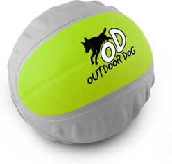 allforpaws Outdoor Durafoam Basketball Dog Toy, Green slide 2 of 7