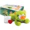 Show in main carousel: allforpaws Pups Heartbeat 'N' Warm Pacifier Buddy Plush Dog Toy, Green slide 8 of 10