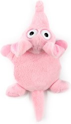 allforpaws Ultrasonic Delirious Elephant Plush Dog Toy, Pink slide 2 of 9