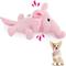Show in main carousel: allforpaws Ultrasonic Delirious Elephant Plush Dog Toy, Pink slide 8 of 10