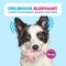 Show in main carousel: allforpaws Ultrasonic Delirious Elephant Plush Dog Toy, Pink slide 4 of 10