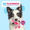 Show in main carousel: allforpaws Ultrasonic Dj Flamingo Plush Dog Toy, Pink slide 7 of 9