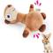 Show in main carousel: allforpaws Ultrasonic Silent Squirrel Plush Dog Toy, Brown slide 10 of 11
