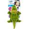 Show in main carousel: allforpaws Ultrasonic Sky Gator Plush Dog Toy, Green slide 1 of 11