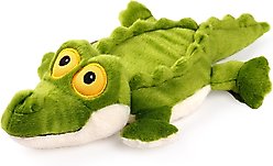 allforpaws Ultrasonic Sky Gator Plush Dog Toy, Green slide 2 of 9