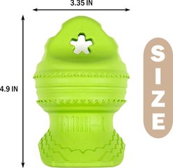 allforpaws Xtra-R-Xtra-R Octo Dog Chew Toy, Green slide 2 of 7