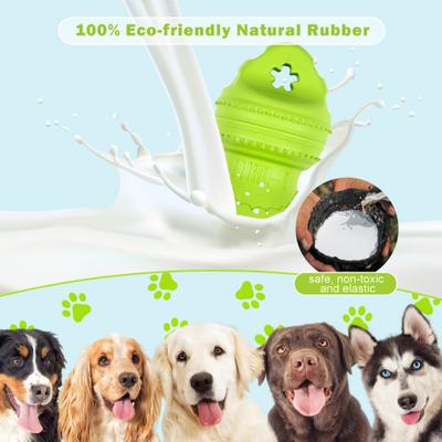 Show full view: allforpaws Xtra-R-Xtra-R Octo Dog Chew Toy, Green slide 2 of 8