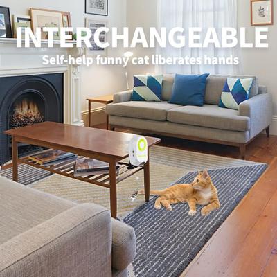 Show full view: allforpaws Yoyo Bug Interactive Cat Toy, White slide 5 of 9